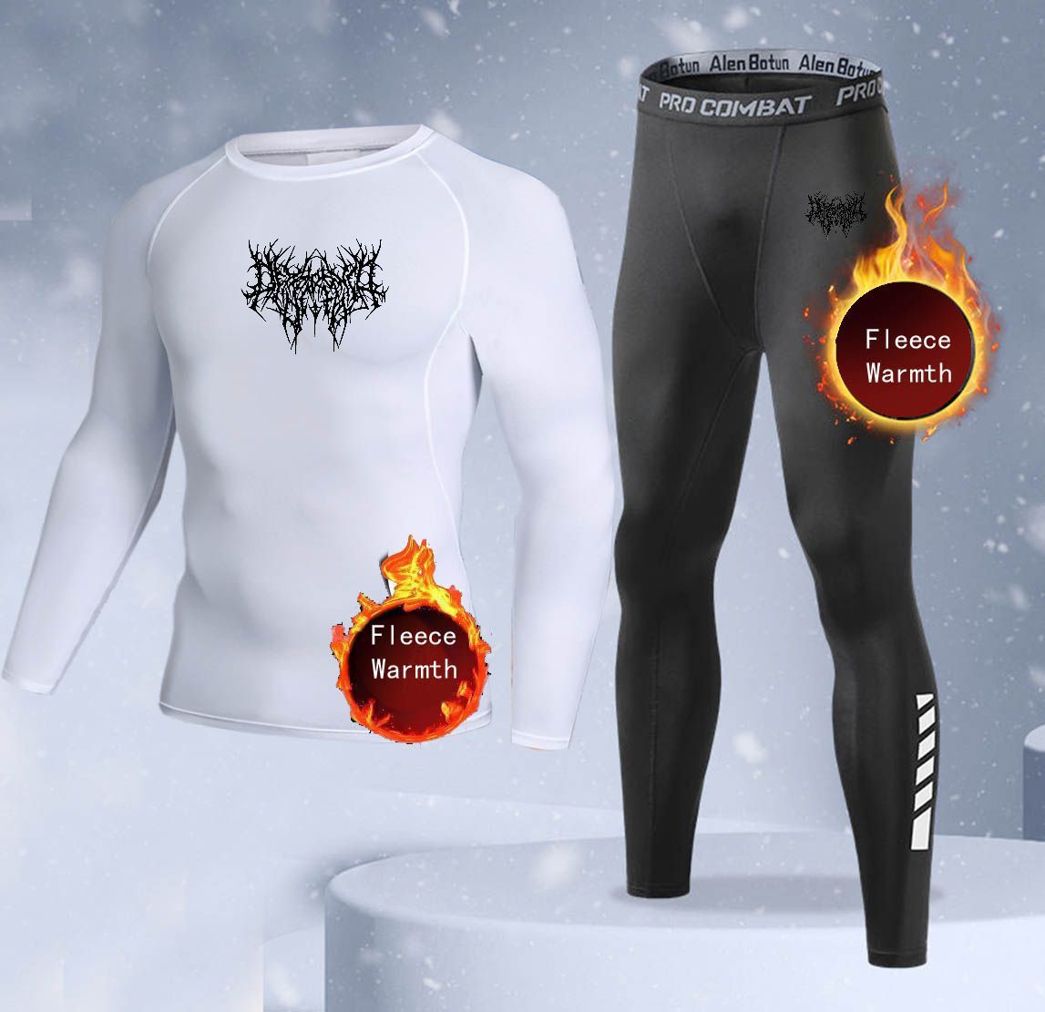 New 2-pieces Winter Warm Men U - đánh giá và giá Thermal Long John