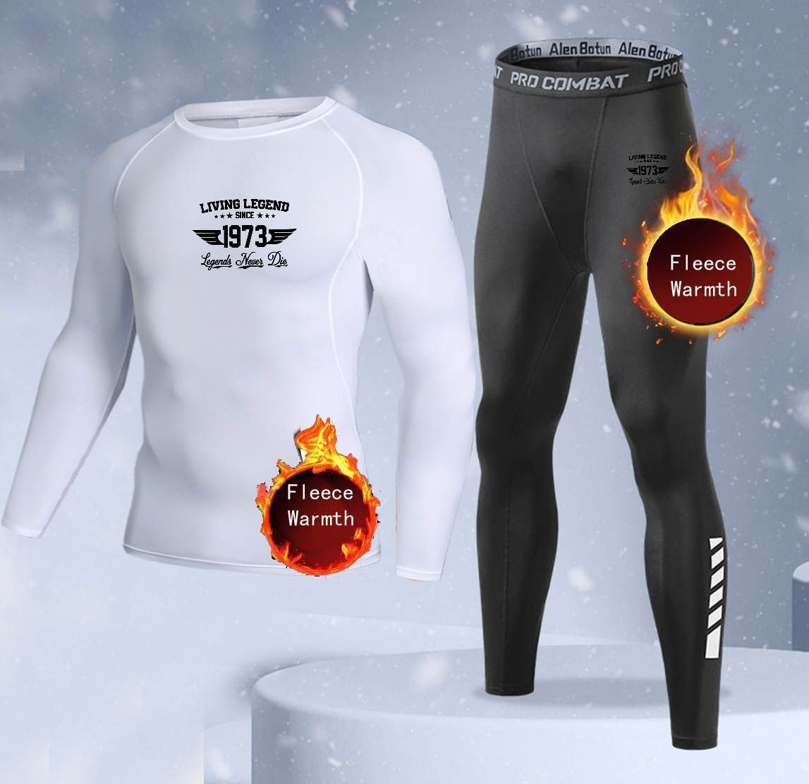 New 2-pieces Winter Warm Men U - đánh giá và giá Thermal Long John
