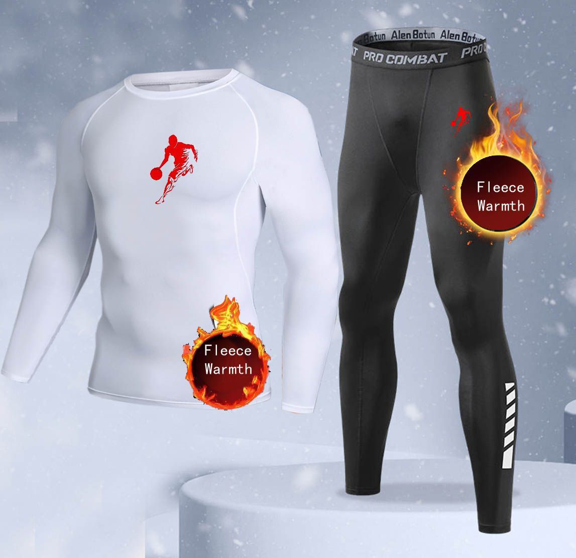 New 2-pieces Winter Warm Men U - đánh giá và giá Thermal Long John