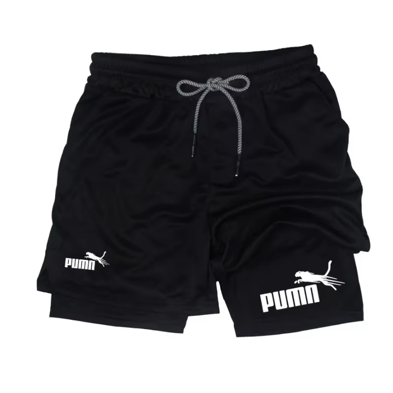 Men's summer breathable 2-in-1 - đánh giá và giá Compression Shorts Athletes