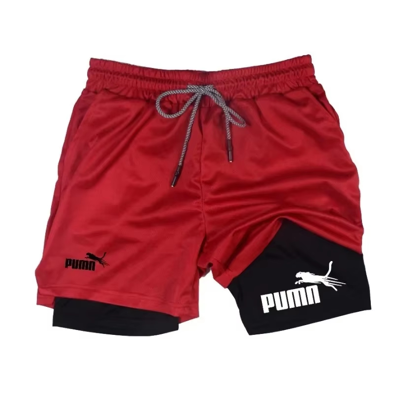 Men's summer breathable 2-in-1 - đánh giá và giá Compression Shorts Athletes