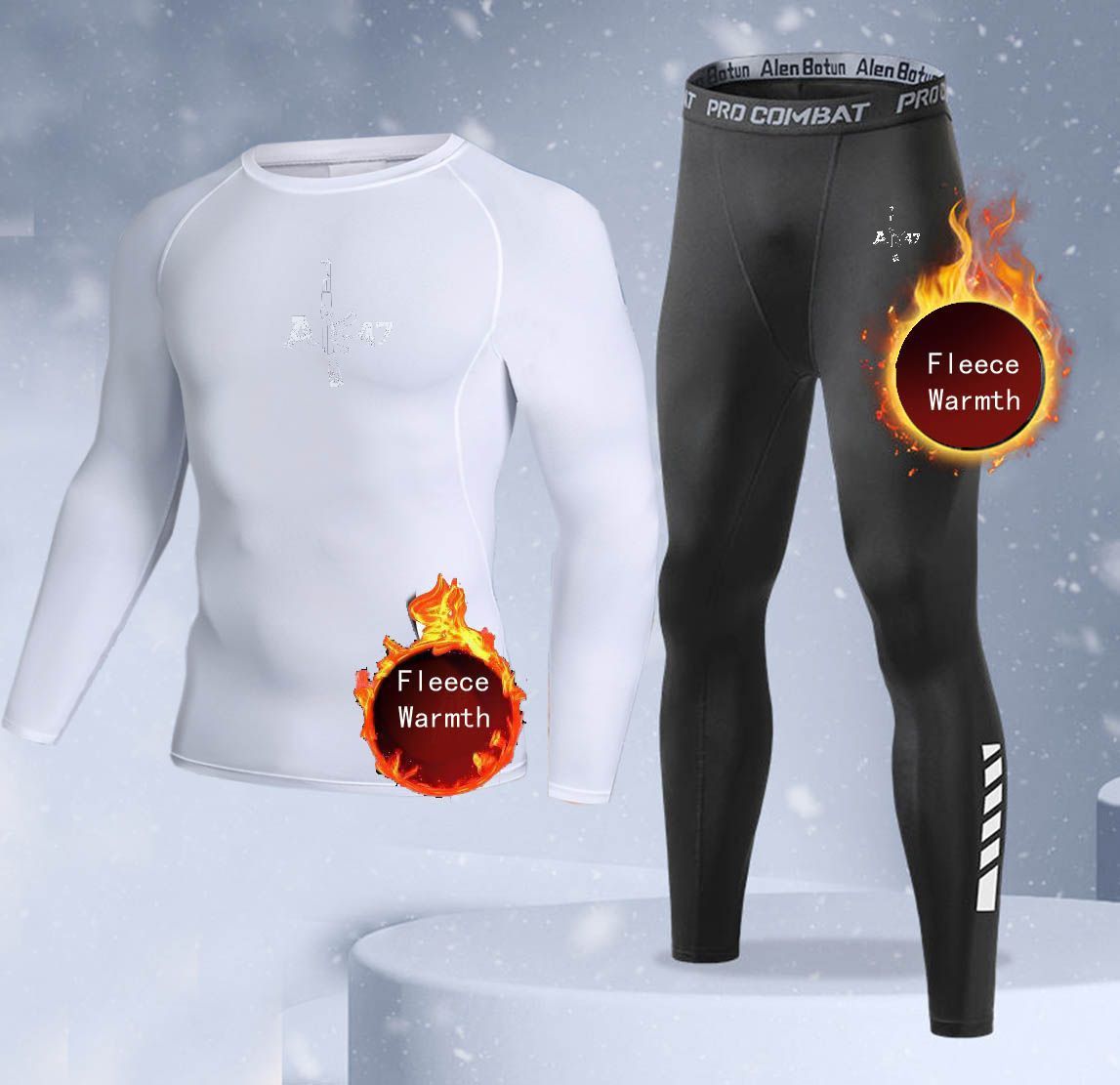 New 2-pieces Winter Warm Men U - đánh giá và giá Thermal Long John